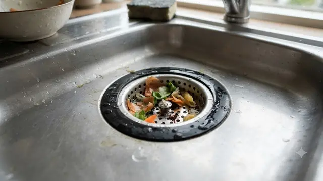 Saluran Pembuangan di Dapur (AI Generated)