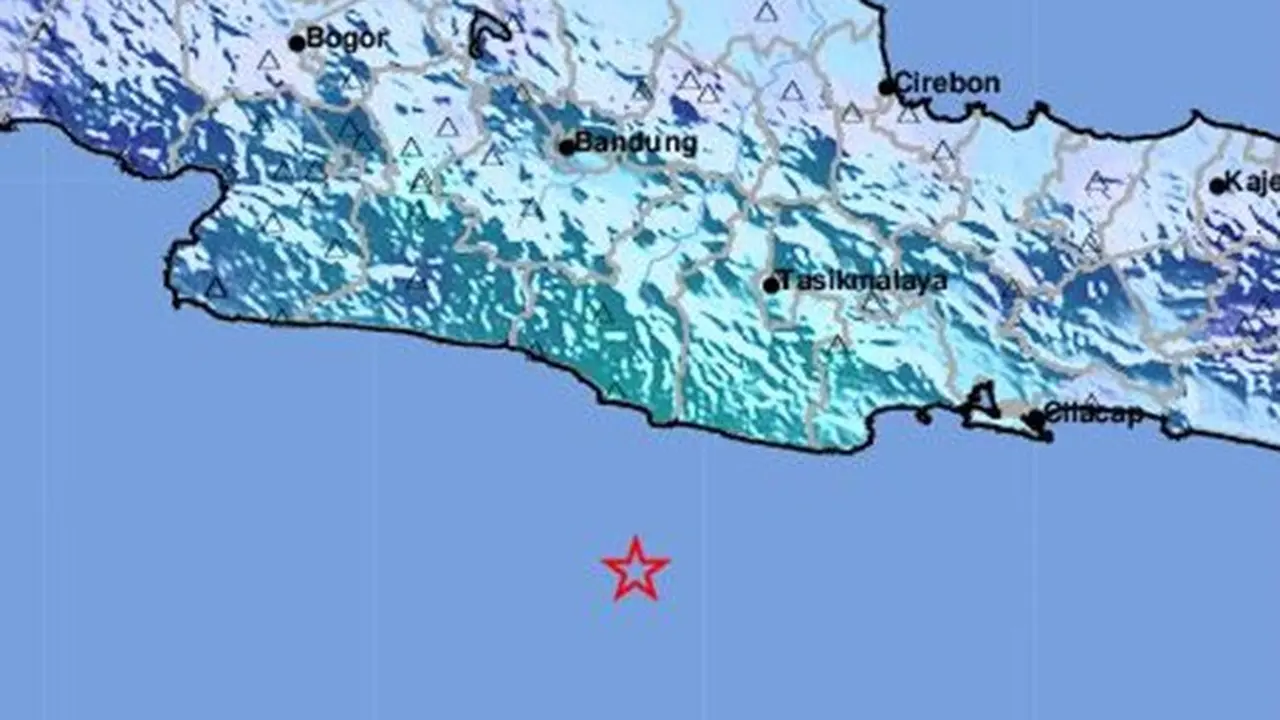 Gempa Kabupaten Pangandaran