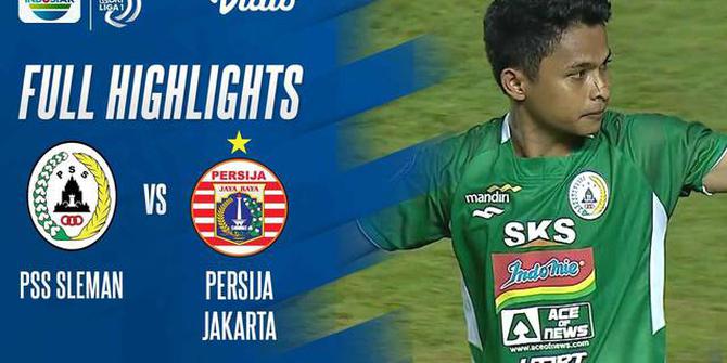 VIDEO: Persija Jakarta Ditahan Imbang PSS Sleman dengan Skor 1-1 pada Laga BRI Liga 1