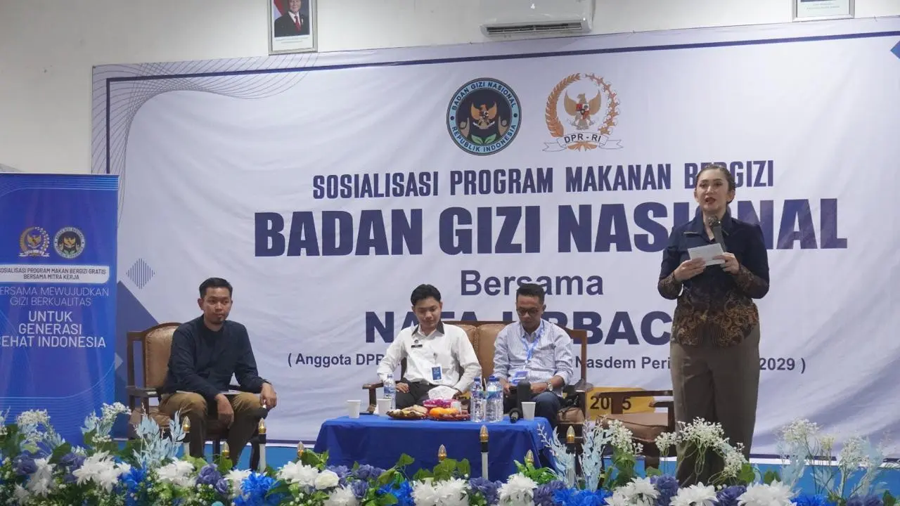 Cerita Nafa Urbach Ajak Warga Purworejo Konsumsi Makanan Bergizi