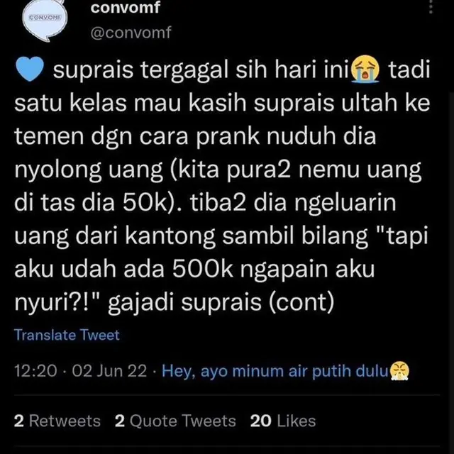6 Cuitan Random Netizen Pernah Bertemu Orang Kaya, Bikin Senyum Tipis