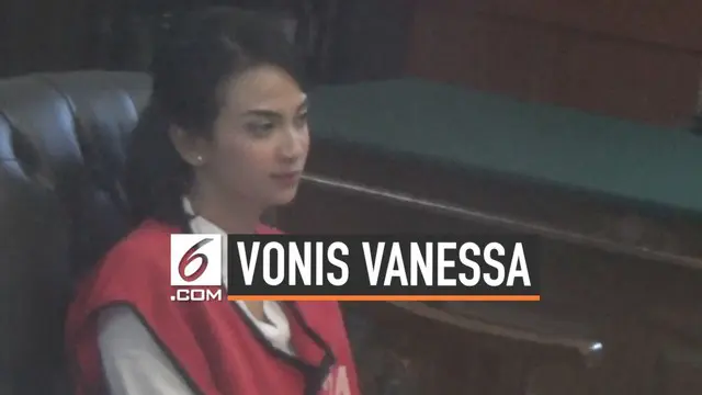 VIDEO: Kesedihan Vanessa Angel Divonis 5 Bulan Penjara