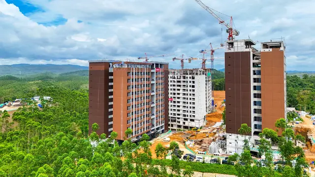 Rumah Susun (Rusun) sebanyak 47 Tower yang diperuntukkan bagi untuk Aparatur Sipil Negara (ASN) atau PNS di IKN Nusantara