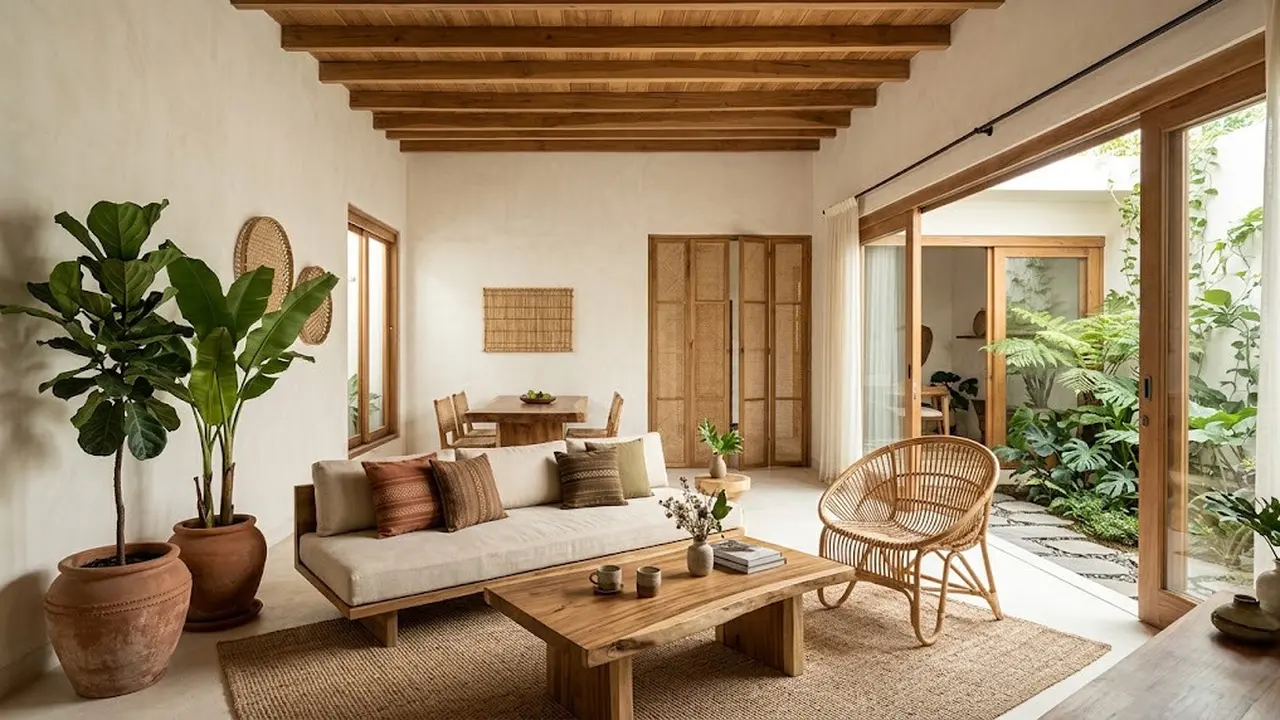 Interior Organic Gaya Minimalis