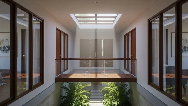 Model Rumah dengan Void Kecil untuk Sirkulasi Udara Optimal/Gemini AI