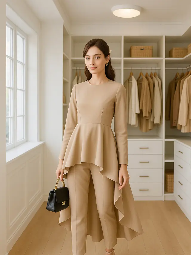 Model Tunik Asimetris