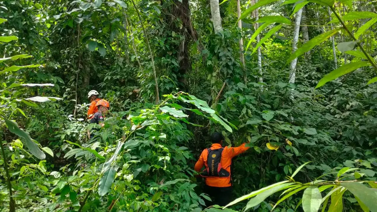 Tim SAR tiba di lokasi sekitar pukul 09.00 Wita dan segera melakukan koordinasi dengan pemerintah daerah setempat, dan melakukan pencarian.