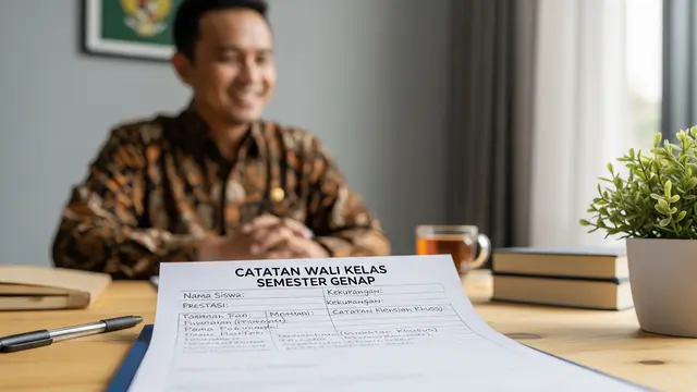 Catatan Wali Kelas Semester Genap/Gemini AI