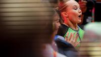 Foto: Angelina Melnikova Menangkan Final Sengit Kategori All-Around Kejuaraan Dunia Gimnastik 2025