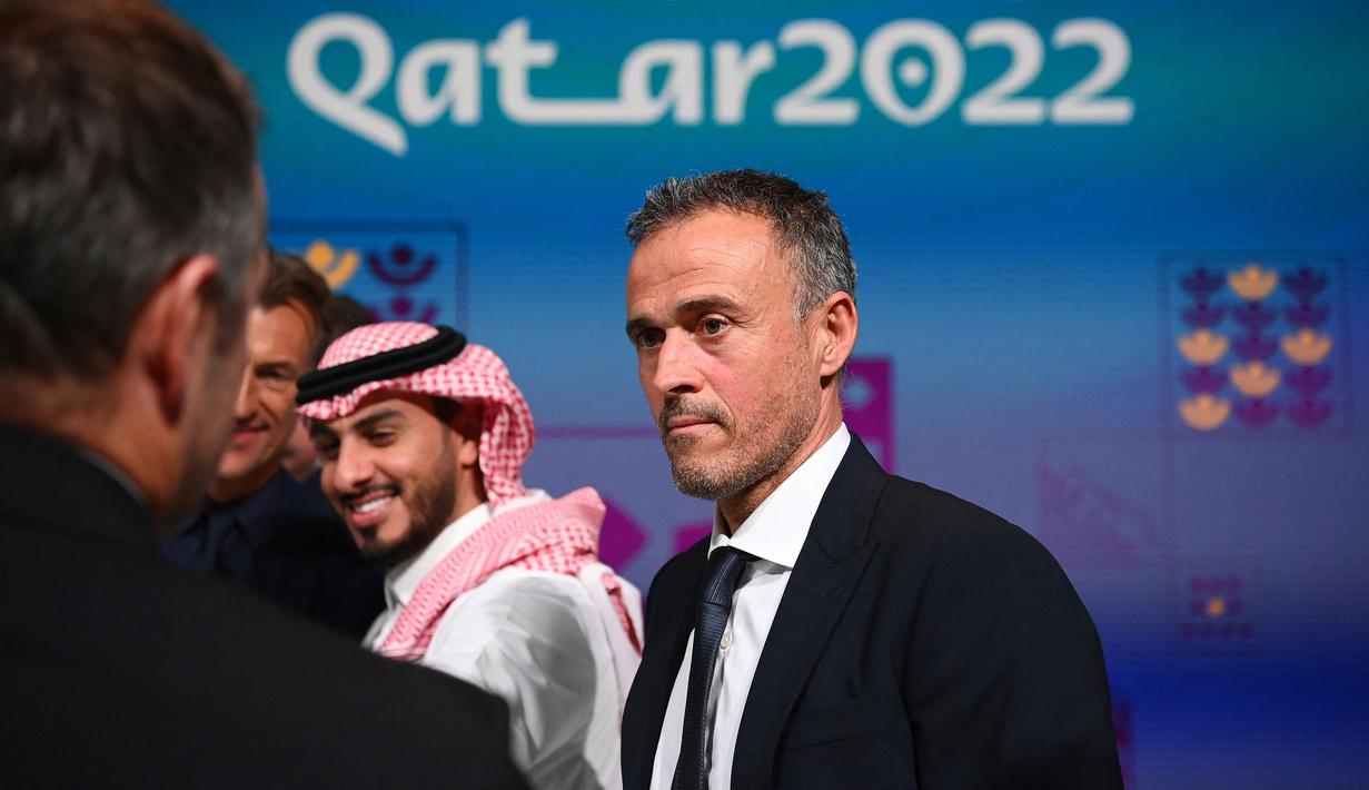 Daftar pelatih yang akan debut di Piala Dunia 2022 Qatar nanti. (AFP/Franck Fife)