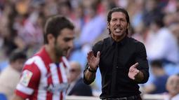 Diego Simeone sudah membawa Atletico Madrid ke final Liga Champions. (AFP/Dani Pozo)