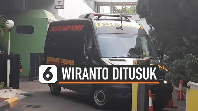 Menko Polhukam Wiranto menjadi korban penyerangan orang tak dikenal saat kunjungan kerja ke Kabupaten Pandeglang, Banten, Kamis (10/10/2019).