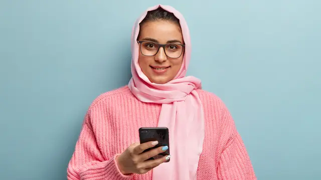 Ilustrasi Islami, muslimah