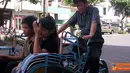 Citizen6, Medan: Saat ini becak motor telah berinovasi dengan menggunakan bahan bakar LPG atau Bioetanol. (Pengirim: Soelaiman Sunarto)