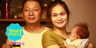 Ringgo Agus Rahman dan Sabai Morscheck sedang menikmati suka duka mengurus anak pertamanya, Bjorka Peter Morscheck.