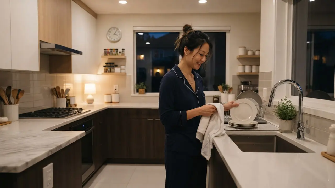 Karakter Orang yang Selalu Membersihkan Dapur Sebelum Tidur