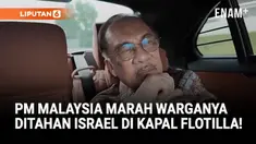 Perdana Menteri Malaysia Anwar Ibrahim mengecam penahanan warga Malaysia oleh pasukan Israel setelah ikut dalam kapal bantuan Gaza, Global Sumud Flotilla.