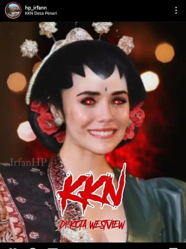6 Editan Poster KKN di Desa Penari Kolaborasi Dr. Strange 2 ala Netizen, Kocak