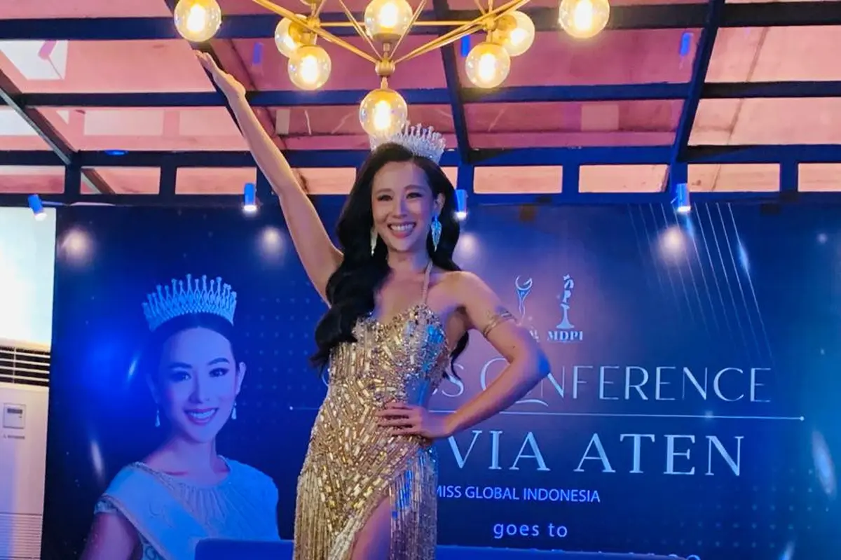 Olivia Aten Perwakilan Indonesia pada ajang Miss Global 2022