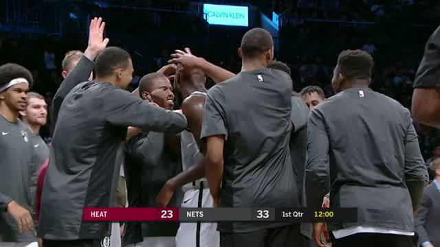 Jeremy Lin berhasil membawa Brooklyn Nets mengatasi Miami Heat dengan skor 107-88