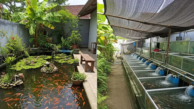Ternak Ikan Hias vs Ikan Konsumsi.