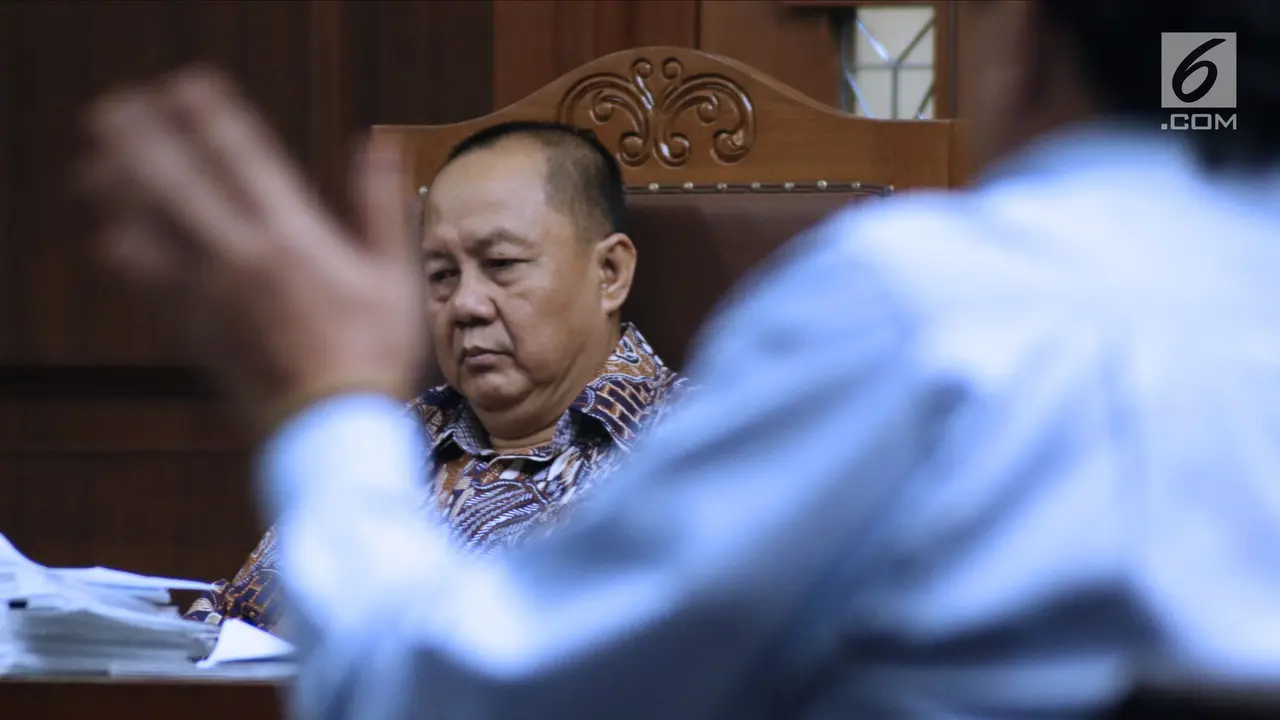 Sidang Korupsi BLBI, Mantan Kepala BPPN Simak Keterangan Saksi Ahli