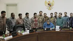 Peraturan Pemerintah Pengganti Undang-Undang (Perppu) yang ditandatangani ini mencakup masalah pemilihan Pilkada Langsung dengan 10 perbaikan-perbaikan, (2/10/14).  (abror/presidenri.go.id)