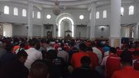 Khutbah Salat Jumat di Masjid GBK Pakai 2 Bahasa (Liputan6.com/Ady Anugrahadi)