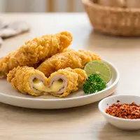 Resep ayam keju crispy (AI generated)