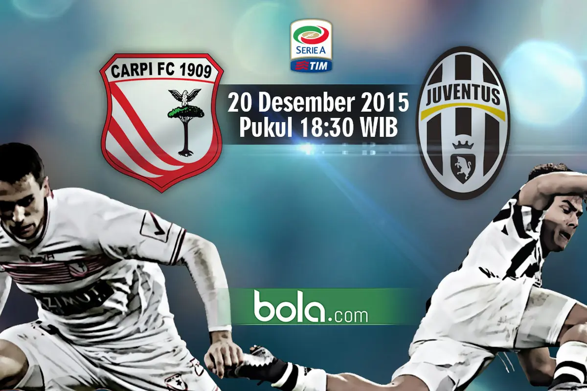 Carpi vs Juventus (Bola.com/Samsul Hadi)