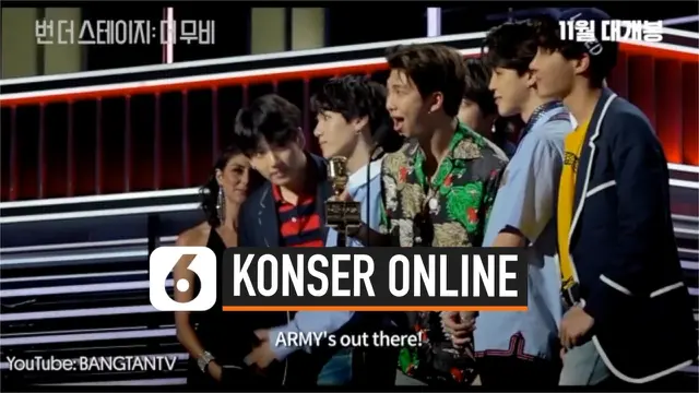 VIDEO: BTS Akan Gelar Konser Online Saat Pendemi Corona