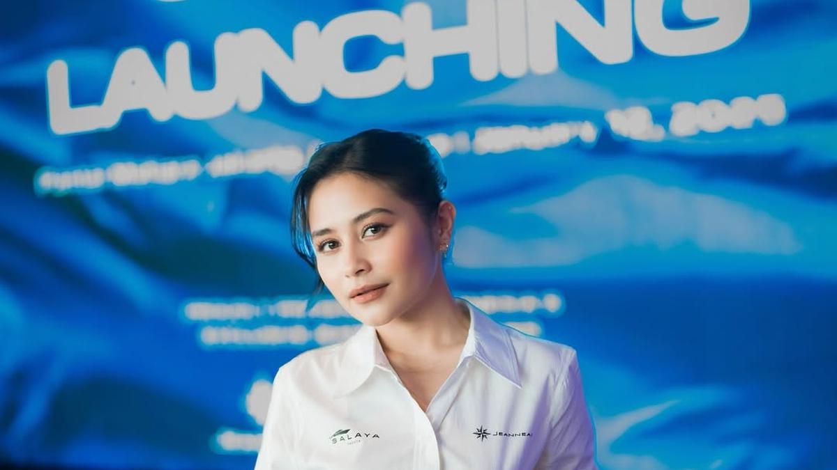 Gaya Lady Boss Prilly Latuconsina Rilis Usaha Yacht dengan Busana Semi Formal, Dapat Full Support dari Omara Esteghlal