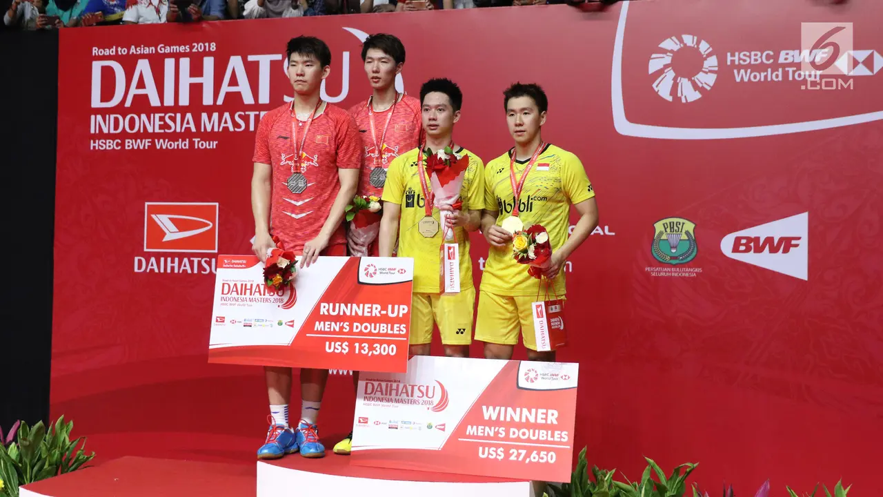 Kevin Sanjaya Sukamuljo dan Marcus Fernaldi Gideon