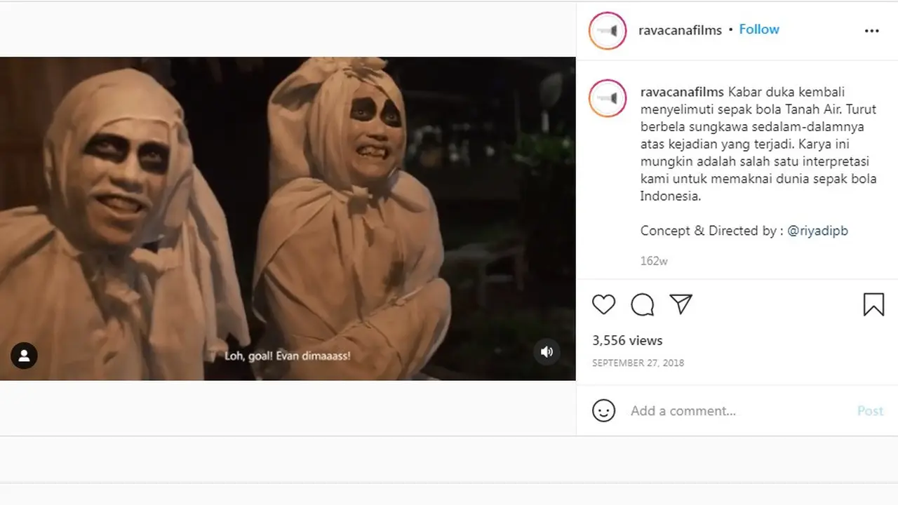 Pocong Arema Persebaya
