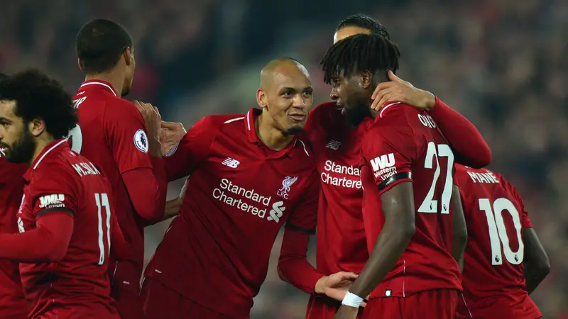 Liverpool Perkasa Taklukan Watford di Anfield