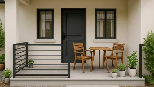7 Model Teras Rumah Sederhana dengan Pagar Pendek, Manis dan Nyaman untuk Hunian Minimalis