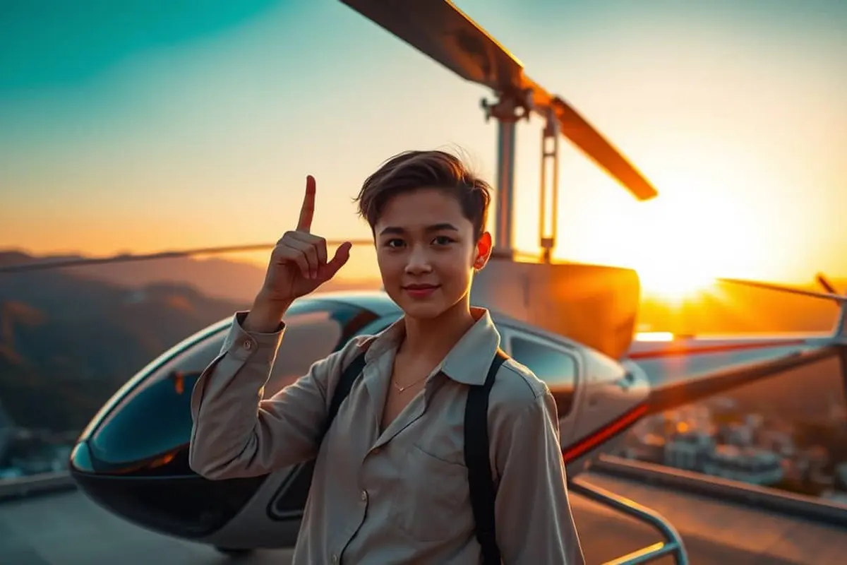mimpi naik helikopter