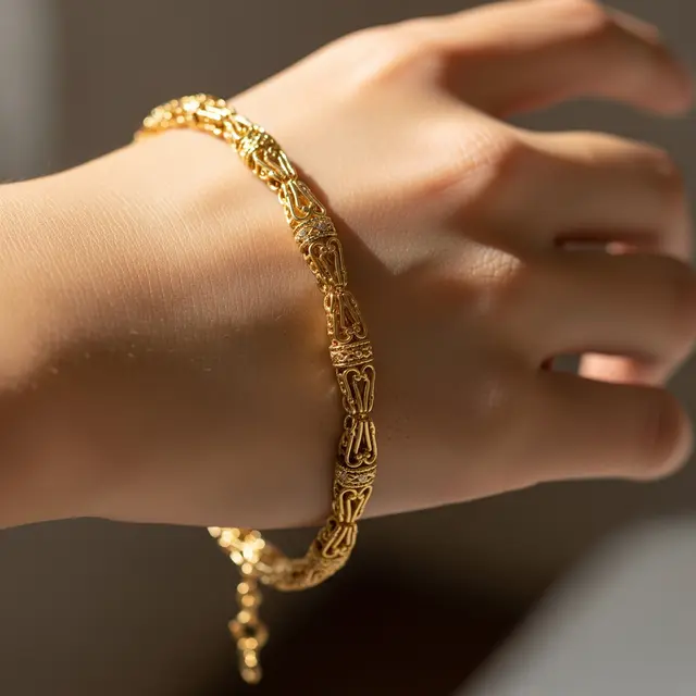 Model Gelang Emas Rantai 4 Gram