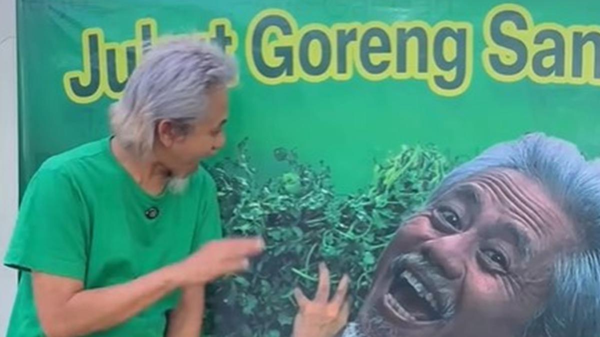 6 Potret Warung Jukut Goreng Epy Kusnandar, Lesehan Bernuansa Hijau