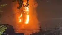 Gedung Bapenda DKI Jakarta Kebakaran