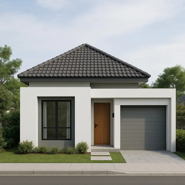 Model Rumah Sederhana 9x6 Meter dengan Atap Limas