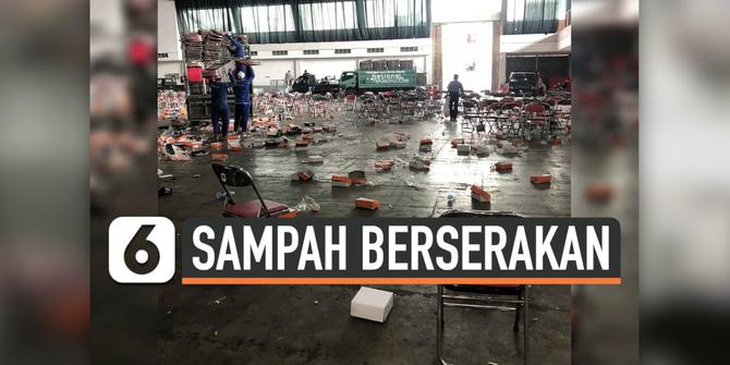 VIDEO: Viral Sampah Berserakan di Jatim Expo, JX-International Langsung Bertindak