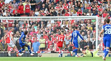 FOTO: Chelsea Permalukan Arsenal di Emirates Stadium, Lukaku Cetak Gol