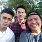 Ageng Kiwi bersama pemain sinetron Seleb SCTV