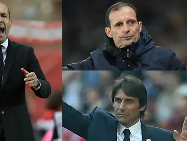 Nasib pelatih Real Madrid, Santiago Solari kini terancam. Rangkaian hasil negatif yang terus dialami oleh skuat Real Madrid di LaLiga penyebabnya. Berikut ini 7 kandidat pelatih yang akan menggantikan Solari di Real Madrid. (Kolase Foto AFP)
