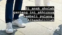 Bawa Pulang Jenazah Eril Ridwan Kamil Tulis Kalimat Haru (Instagram Ridwan Kamil)
