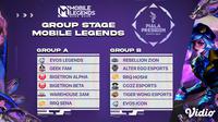 Dapatkan Link Live Streaming Group Stage Mobile Legends Bang Bang Piala Presiden 26-30 Oktober di Vidio