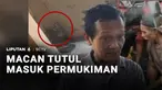 Seekor Macan Tutul Jawa, Kamis siang masuk ke permukiman warga di daerah Maruyung, Kabupaten Bandung, Jawa Barat. Sempat mengamuk hingga berlari di atap dan masuk ke dalam rumah, namun macan akhirnya ditangkap warga.