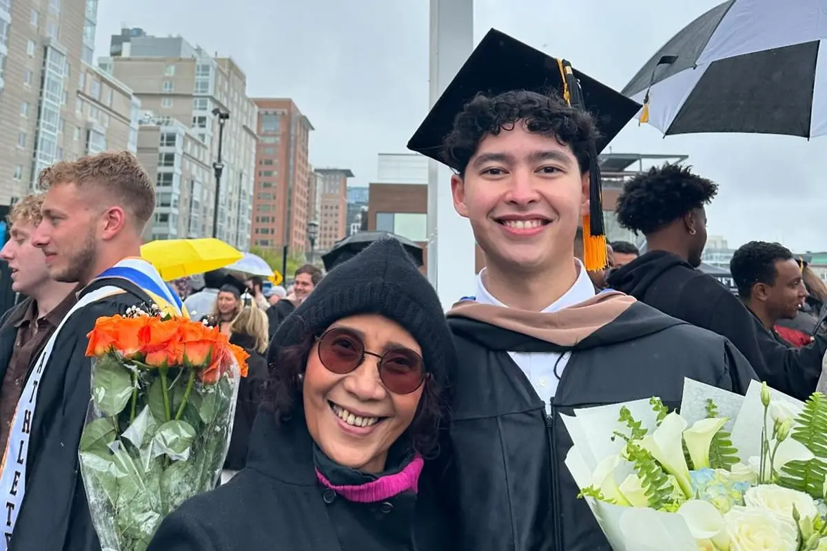 Potret wisuda Alvy Xavier anak Susi Pudjiastuti (Sumber: Instagram/@susipudjiastuti115)