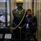 Artefak perhiasan Kerajaan Khmer yang dicuri dari Angkor dikembalikan kepada Kamboja setelah berabad-abad dikuasai Inggris. (dok. AFP PHOTO/ CAMBODIA'S GOVERNMENT CABINET/ KOK KY)